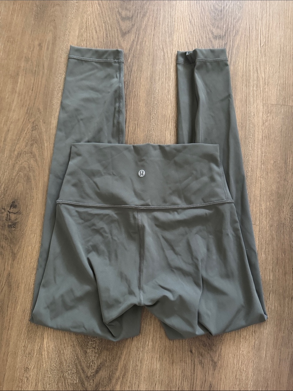 Lululemon Grey Sage High-Rise Leggings 25 inseam